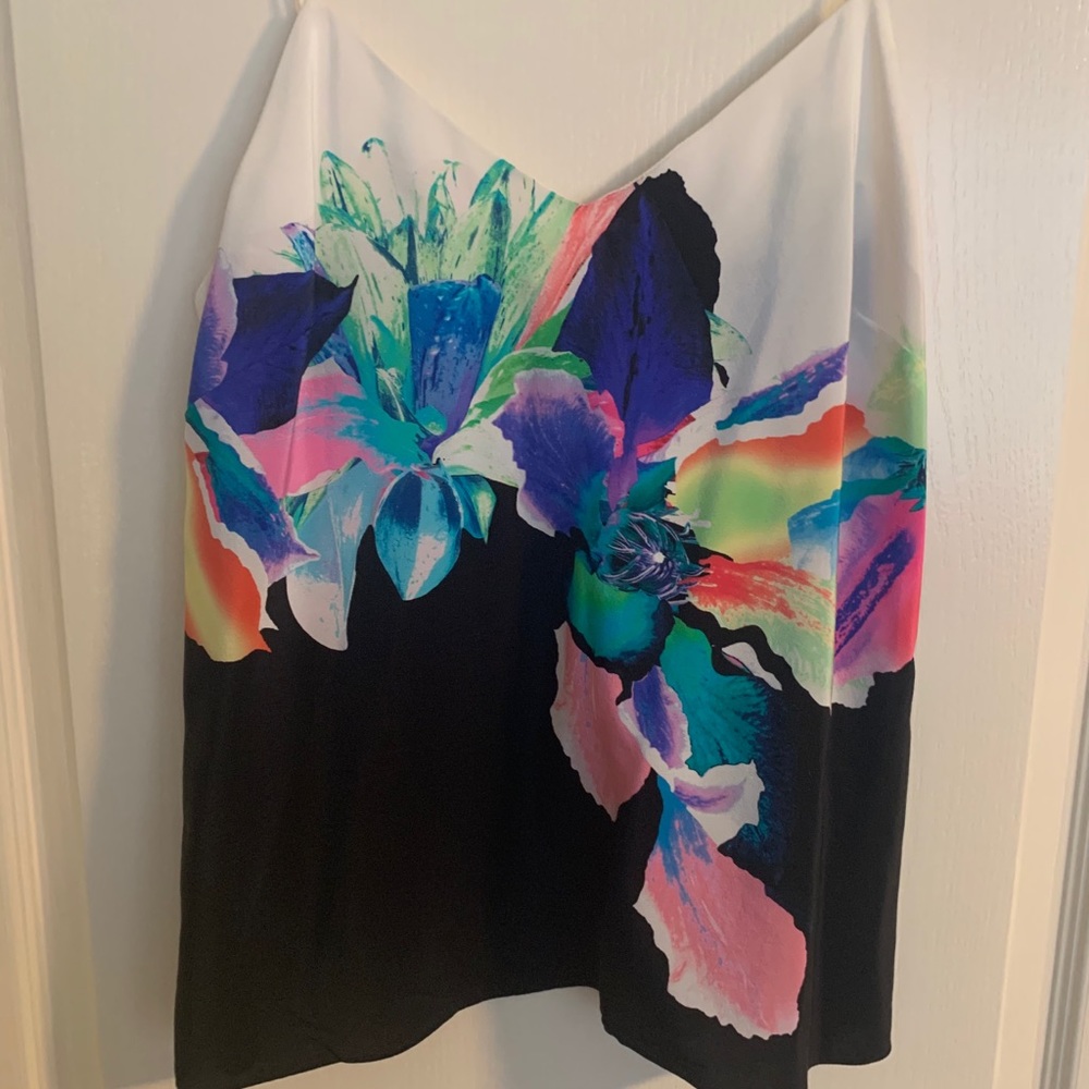 Amanda Uprichard 100% Silk Floral Top
